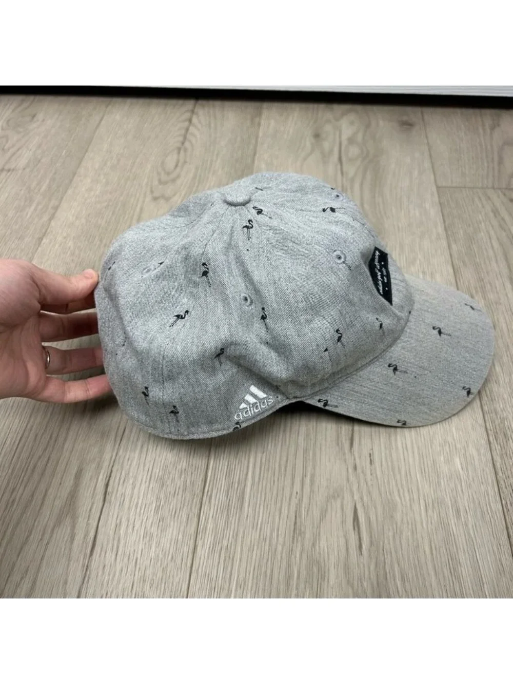 Adidas Golf Company Grey‎ with Black Flamingo’s SnapBack Hat